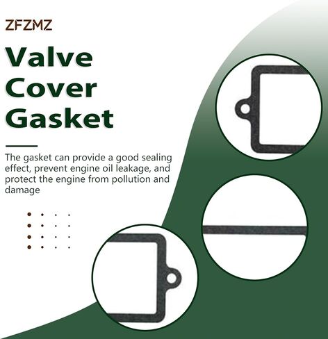 Replacement Valve Cover Gasket 27896A 27896 Fits Tecumseh V40-60 H40-80 HM70-100 VH40-70 Engines (5 Pack) in Kuwait
