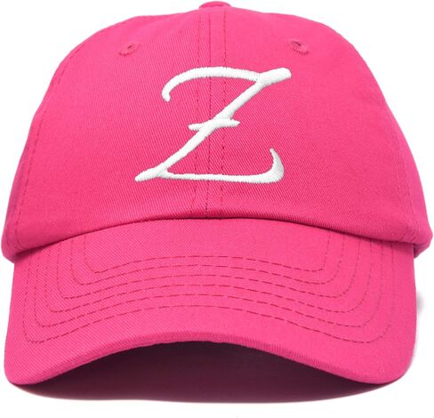 DALIX Initial Hat Letter Z Vintage Womens Baseball Cap Monogram Embroidered in Saudi Arabia