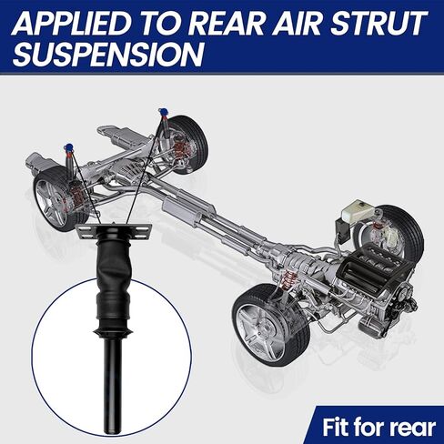 Rear Air Strut Suspension Compatible with International Harvester 2008-2017, OEM Number 3595977C96, 3595977C95, 3806428C91, SA66127,66127 in Saudi Arabia