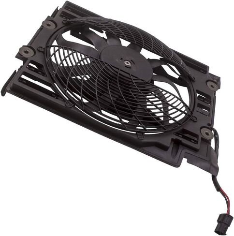 maXpeedingrods A/C Radiator Condenser Pusher Cooling Fan Assembly for BMW 5 Series 525i 528i 530i 540i M5 in Saudi Arabia