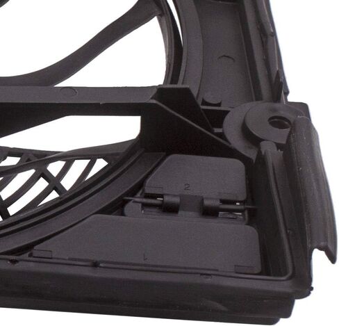 maXpeedingrods A/C Radiator Condenser Pusher Cooling Fan Assembly for BMW 5 Series 525i 528i 530i 540i M5 in Saudi Arabia