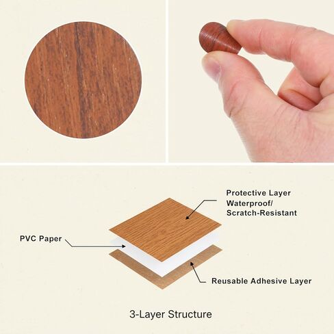 540 Pieces Screw Cover Stickers, PVC Adhesive Screw Hole Covers Waterproof Screws Cover Stickers in 10 Colors for Cabinets, Bookcase, Desk in Saudi Arabia