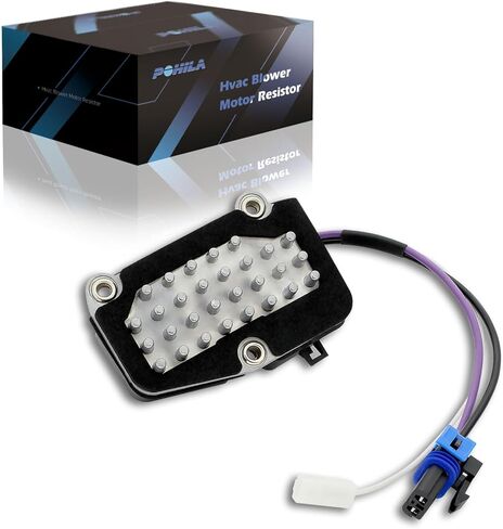 POHIAL HVAC Blower Motor Resistor with Wire Harness Kit Compatible with Chevrolet & GMC & Oldsmobile Vehicles - Blazer, Jimmy, Bravada, 1998 1999 2000 2001, Replace# 52474437 in Saudi Arabia