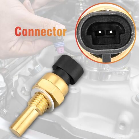 12191170 Coolant Temperature Sensor Compatible with Cobalt Corvette Equinox Express HHR Impala Malibu Savana Sierra Silverado Suburban Tahoe in Saudi Arabia