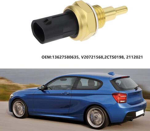 مستشعر درجة حرارة سائل التبريد 2Pin 13627580635 V20721568 متوافق مع سلسلة BMW 1 2 3 in Saudi Arabia