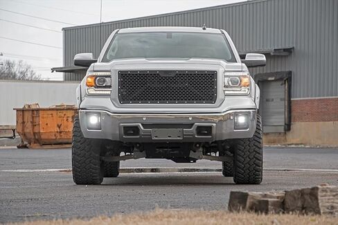 Rough Country Black Series LED Fog Light Kit for 14-15 GMC Sierra 1500-70689 in Saudi Arabia