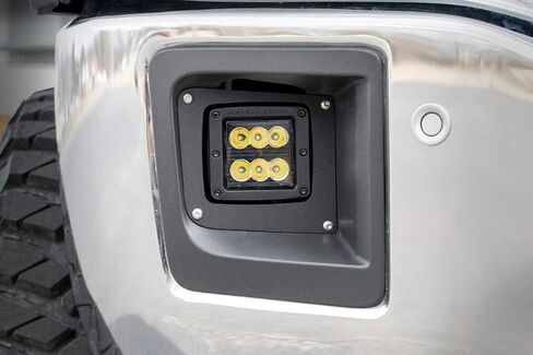 Rough Country Black Series LED Fog Light Kit for 14-15 GMC Sierra 1500-70689 in Saudi Arabia