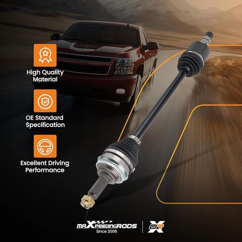 maXpeedingrods Front CV Axle Shaft Assembly for Subaru Impreza 2008-2015, Legacy ＆ Outback 2005-2009, 2.0L 2.5L 3.0L H4 H6, Left or Right Side, Replace# 28321AG00B 66-7355 in Saudi Arabia