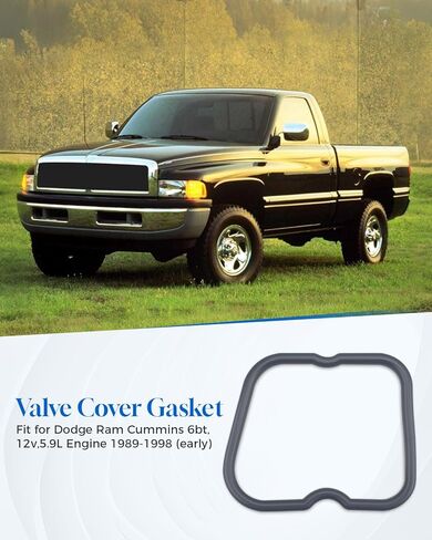 3902666 Valve Cover Gasket Set Fit for Dodge Ram Cummins 6BT 12V 5.9L Engine 1989-1998, # 3910824 3930906 3935449 in Saudi Arabia