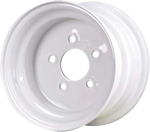 Premium Service 8x7 5 on 4.5 Steel Wheel - White (2) in Saudi Arabia
