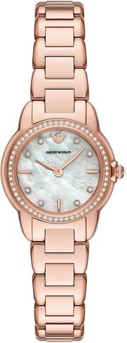 Emporio Armani Women's Watch with Stainless Steel or Leather Band; Dress Watch for Women in Saudi Arabia