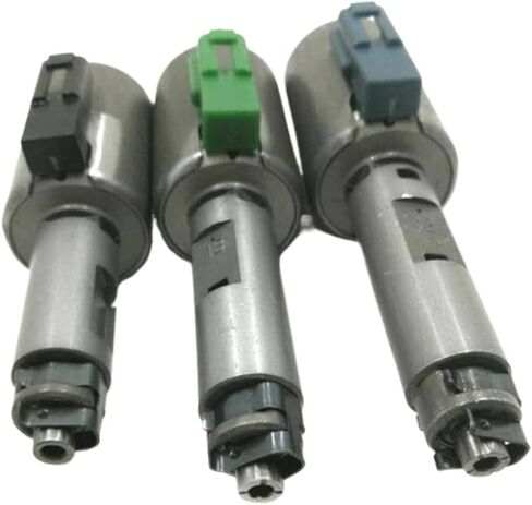 Transmission Solenoid Set And Pan Gasket AW55-50SN AW55-51SN AF33-5 AW235 RE5F22A 55-51SN Compatible With C30 C70 S40 S60 S70 S80 XC70 XC90 in Saudi Arabia