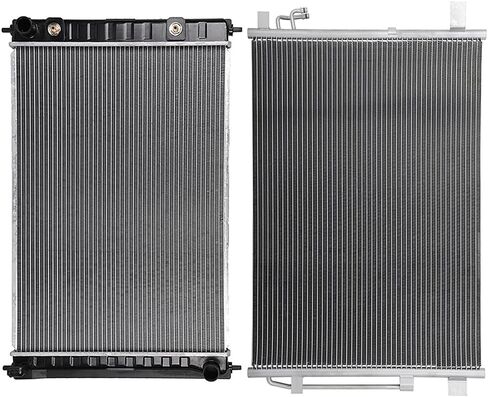 13039 Radiator and 3774 Condenser Fit for Nissan Murano 3.5L 2009-2014 for Nissan Quest 3.5L 2011-2016 Aluminum Radiator in Saudi Arabia