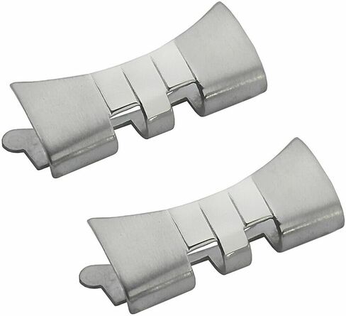 Ewatchparts 555 End Link Piece Compatible With Vintage Jubilee Watch Band Bracelet Rolex Datejust 20mm in Saudi Arabia