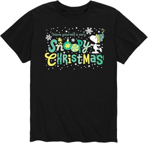 HYBRID APPAREL - Peanuts - Best of Snoopy and Woodstock - Men's Short Sleeve Graphic T-Shirt in Saudi Arabia