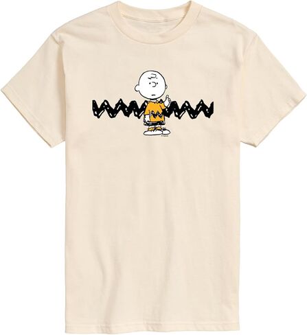 Peanuts - Charlie Brown - Men's Short Sleeve Graphic T-Shirt in Saudi Arabia