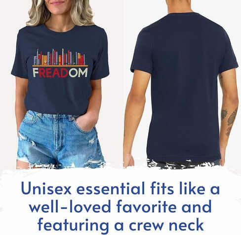 Anti Ban Books Freedom Shirt Soft Cotton Read Banned Books Tshirt for Men and Women in Saudi Arabia