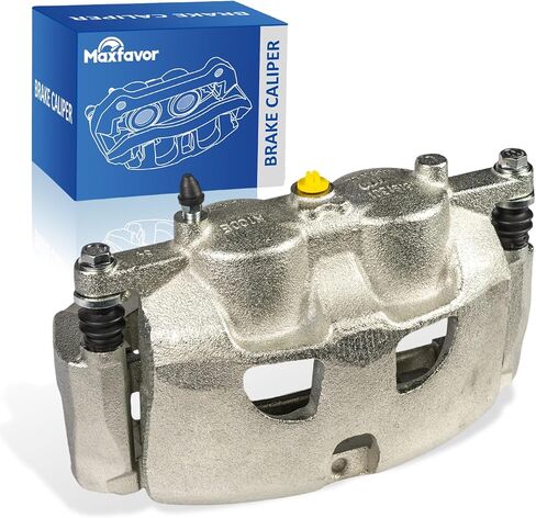 مجموعة فرجار الفرامل Maxfavor 18B5405 متوافقة مع 2012-2020 Ford F-150 2015-2020 Ford Lobo 3.5L 5.0L 2011-2013 Lobo 6.2L مجموعة فرجار الفرامل القرصية مع دعامة أمامية يسار جانب السائق in Saudi Arabia