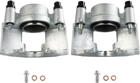 184076 184075 Front Left & Right Disc Brake Calipers Assembly w/o Bracket Compatible For Dodge 1980-1998,For Plymouth 1981-1983 in Saudi Arabia
