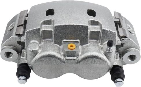 Detroit Axle - Front Left Brake Caliper for F-450 F-550 Super Duty LCF International CF500 CF600 TerraStar, Driver Side Disc Brake Caliper with Bracket Replacement in Saudi Arabia