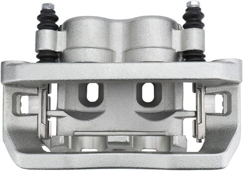 Detroit Axle - Front Left Brake Caliper for F-450 F-550 Super Duty LCF International CF500 CF600 TerraStar, Driver Side Disc Brake Caliper with Bracket Replacement in Saudi Arabia
