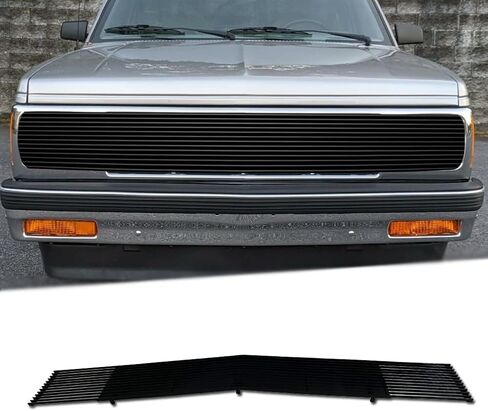 يناسب 1991-1993 تشيفي S-10/1991-1994 بليزر فانتوم الرئيسي العلوي من شبكة البليت استبدال الشواية (أسود) in Saudi Arabia
