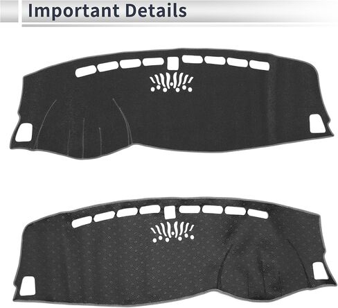 Center Console Dash Cover for KIA Sportage 2017-2022 Non-Slip Dashboard Carpet Mat Polyester Silicone in Saudi Arabia