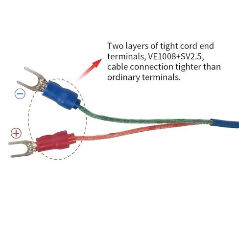 Premium Temperature Sensor 4 * 30mm in-line Type Thermocouple K/J/PT100 Type 0-800℃ for PID Temperature Controller Wire 1M 2M 3 metres(J Type 1M) in Kuwait