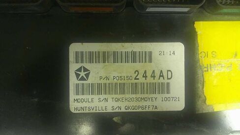 Engine ECM Control Module 2.4L Fits 07-10 Journey Sebring P68062201AE 68062201AE in Saudi Arabia