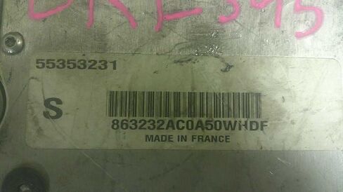 Engine ECM Electronic Control Module Fits 02-06 SAAB 9-3 55353231 in Saudi Arabia