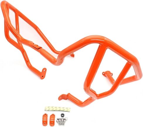 شريط الطريق السريع البرتقالي السفلي لـ KTM 1290 Super Adventure S/R 2021-2023 واقي المحرك برتقالي in Kuwait