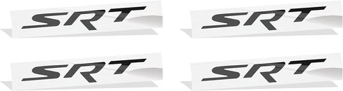 Reflective Concepts - SRT Center Cap Overlay Decals- 2015-2023 Challenger SRT - (Color: Silver Metallic) in Saudi Arabia