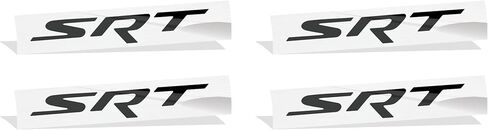 Reflective Concepts - SRT Center Cap Overlay Decals- 2015-2023 Challenger SRT - (Color: Silver Metallic) in Saudi Arabia