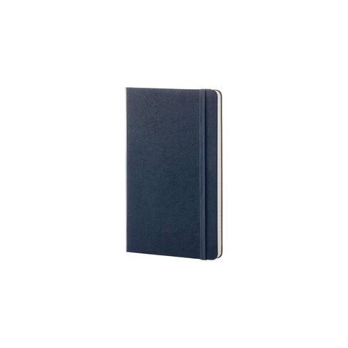 Moleskine Classic Ruled Large Hard Notebook Sapphire Blue One Size in Saudi Arabia