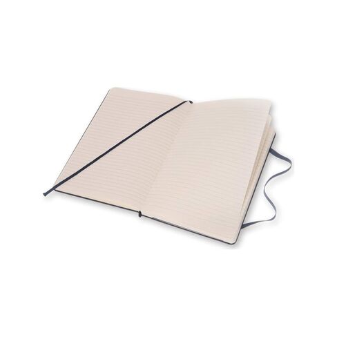Moleskine Classic Ruled Large Hard Notebook Sapphire Blue One Size in Saudi Arabia