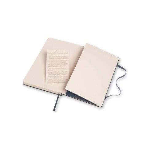 Moleskine Classic Ruled Large Hard Notebook Sapphire Blue One Size in Saudi Arabia