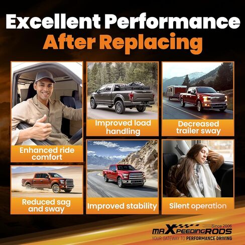 maXpeedingrods Suspension Enhancement Front Kit for Chevrolet Silverado GMC Sierra 1500 4WD 1999-2006, for Chevrolet Express GMC Savana 2003-2025, for GMC Yukon Cadillac Escalade 2000-2006 in Saudi Arabia