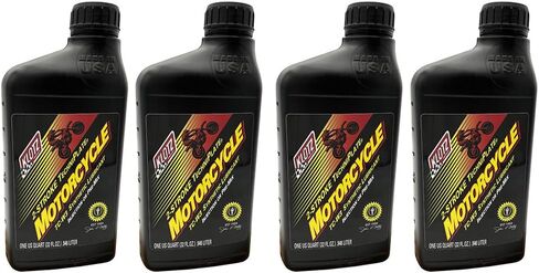Klotz Motorcycle & Dirt Bike TechniPlate Synthetic Premix/Injector Oil Lubricant for 2-Stroke TC-W3 Engines – 4 Quarts, KL-302 in Saudi Arabia