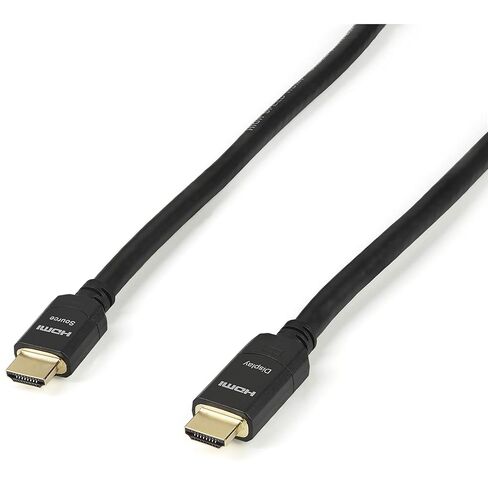 StarTech.com 80 ft (24,4m) Active HDMI Cable, 4K High Speed HDMI Cable, UHD 4k x 2k HDMI, Durable HDMI Cord, 4K 30Hz, M/M in Saudi Arabia