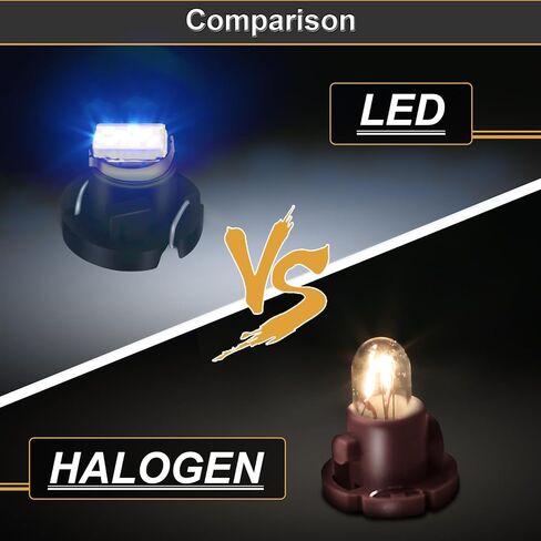 مجموعة مصابيح LED للتحكم في سخان المناخ AC متوافقة مع تاكوما 2005-2011 (أزرق ثلجي)، عبوة من 3 قطع in Kuwait