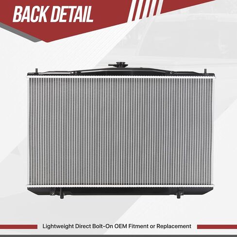 13117 Radiator Compatible with 2010-2015 Lexus RX350 RX450H 2011-2016 Toyota Sienna Factory Style Replacement Aluminum Core Cooling Radiator CU13117 060410P211 160410P220 160410P221 160410P270 in Saudi Arabia