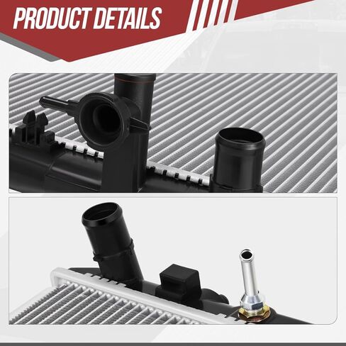 13117 Radiator Compatible with 2010-2015 Lexus RX350 RX450H 2011-2016 Toyota Sienna Factory Style Replacement Aluminum Core Cooling Radiator CU13117 060410P211 160410P220 160410P221 160410P270 in Saudi Arabia