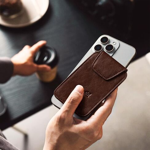 Zitahli Slim Wallet for Men with Magnetic Closure & Cash Strap - Minimalist Front Pocket Card Holder Holds 8-10 Cards & 10-15 Bills, RFID Blocking in Saudi Arabia