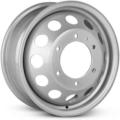 عجلة فولاذية بديلة جديدة مقاس 16 × 6.5 بوصة OEM مباشرة لـ 2020-2024 فورد ترانزيت 150 6-180 مللي متر فضي 16 بوصة حافة LK4Z1015A in Saudi Arabia