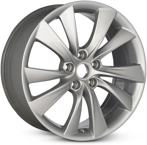19x8 inch OEM Direct Replacement Aluminum Wheel for Tesla Model S 2012–2017 5-120mm Silver 19 in Rim 102418300A in Saudi Arabia