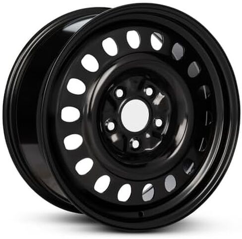 New 18x8 inch OEM Direct Replacement Steel Wheel for 2011-2024 Dodge Durango 5-127mm Black 18 in Rim 68051987AB in Saudi Arabia