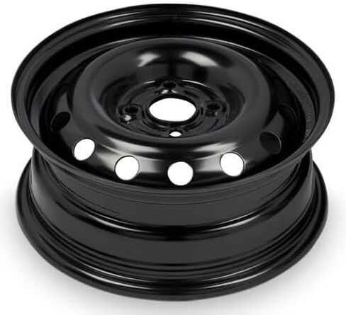 New 14x5.5 inch OEM Direct Replacement Steel Wheel for Chevrolet Aveo 2005–2011 4-100mm Black 14 in Rim 95947416 in Saudi Arabia