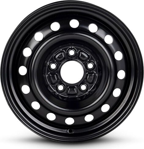 عجلة فولاذية بديلة جديدة مقاس 15x5.5 بوصة OEM مباشرة لسيارة Hyundai Elantra 2007-2012 5-114.3 مللي متر حافة سوداء 15 بوصة 529102H050 in Saudi Arabia