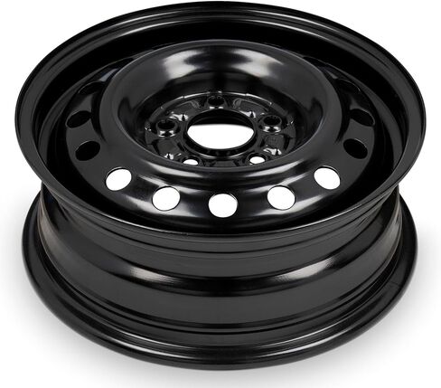 عجلة فولاذية بديلة جديدة مقاس 15x5.5 بوصة OEM مباشرة لسيارة Hyundai Elantra 2007-2012 5-114.3 مللي متر حافة سوداء 15 بوصة 529102H050 in Saudi Arabia