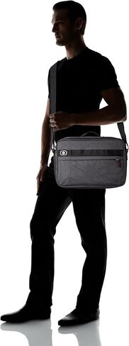 OGIO International Renegade Brief Laptop Backpack, Black Pindot, 11" H x 15.5" W x 2.5" D in Saudi Arabia